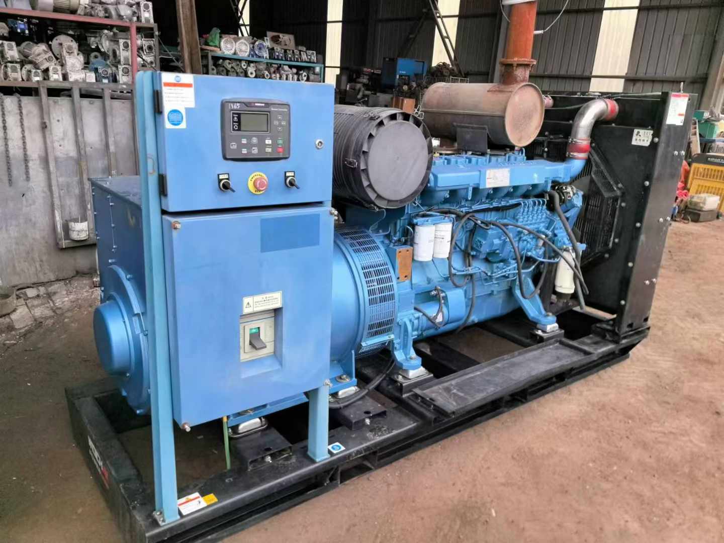 永德500kW 柴油发电机组可带动设备功率的计算公式是什么?