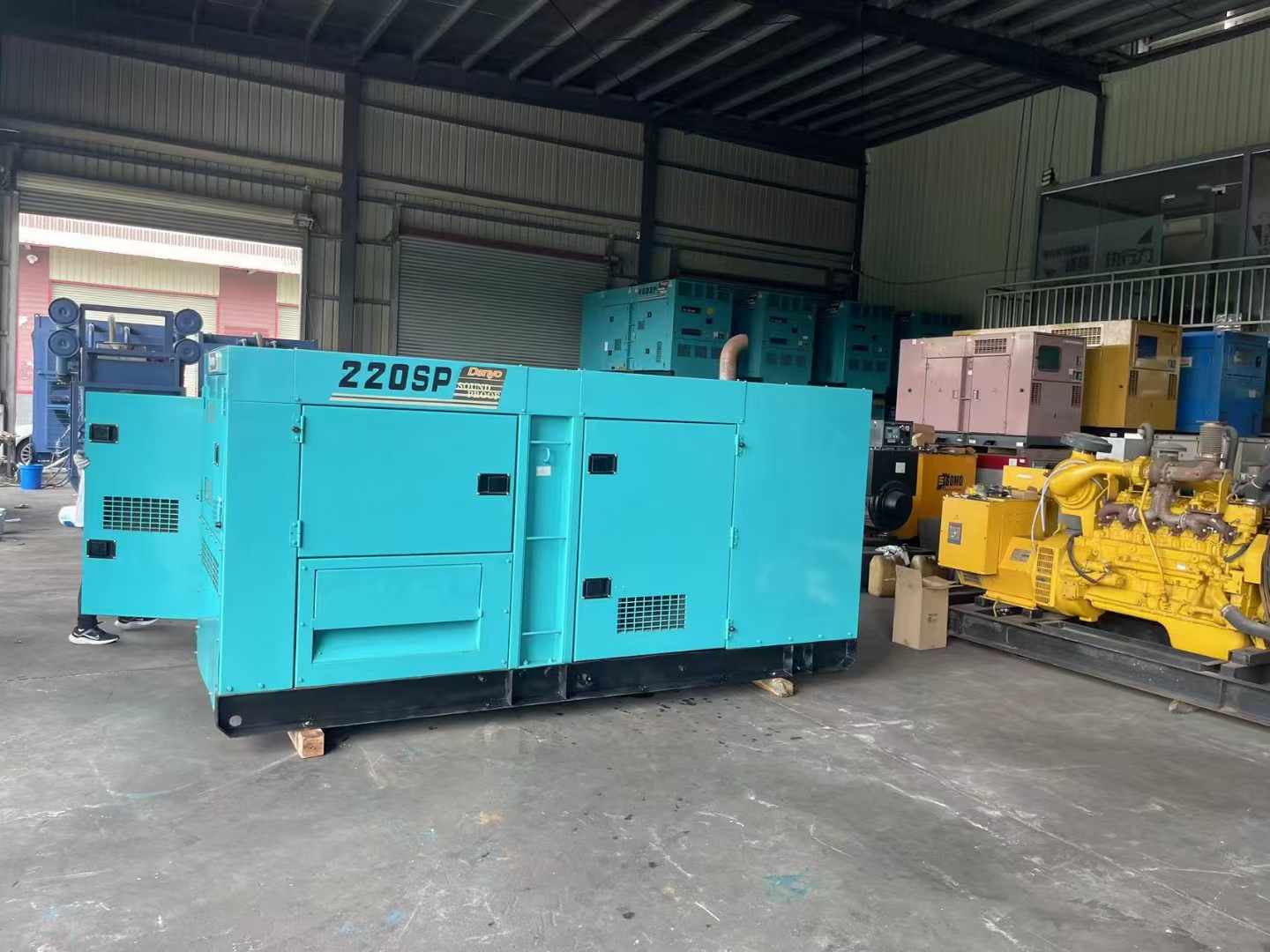 永德600kW柴油发电机组带载能力?